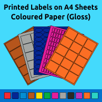 Coloured Paper (Gloss) - Permanent  