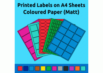 Coloured Paper (Matt) - Permanent 