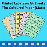 Tint Coloured Paper (Matt) - Permanent 