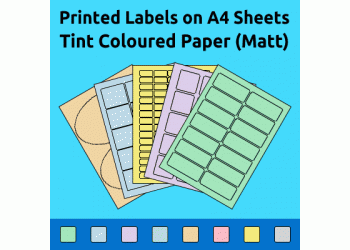 Tint Coloured Paper (Matt) - Permanent