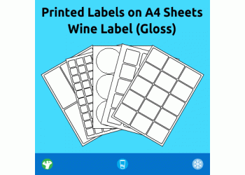 Wine Label (Gloss) - Permanent