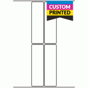 50mm x 174mm - Custom Printed Labels 