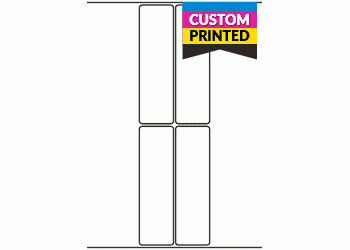 50mm x 174mm - Custom Printed Labels