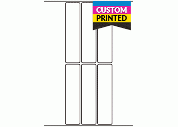 30mm x 124mm - Custom Printed Labels