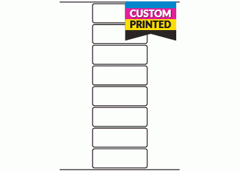 97mm x 34mm - Custom Printed Labels