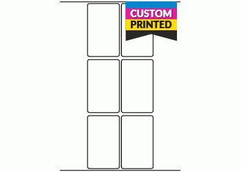 48mm x 80mm - Custom Printed Labels