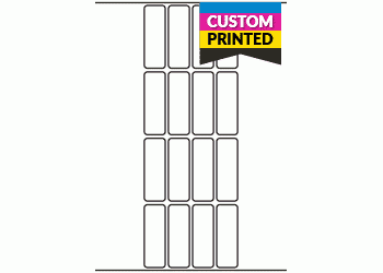 20mm x 60mm - Custom Printed Labels