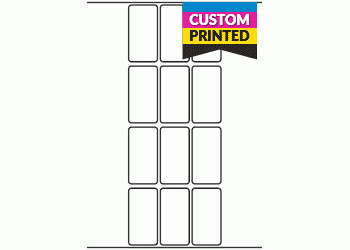 30mm x 59mm - Custom Printed Labels