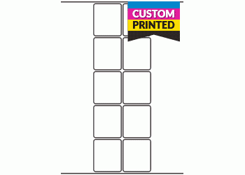 48mm x 56mm - Custom Printed Labels