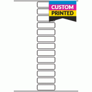 55mm x 17mm - Custom Printed Labels 