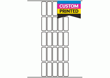 17mm x 51mm - Custom Printed Labels