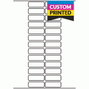 51mm x 17mm - Custom Printed Labels 