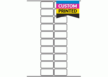 50mm x 26mm - Custom Printed Labels