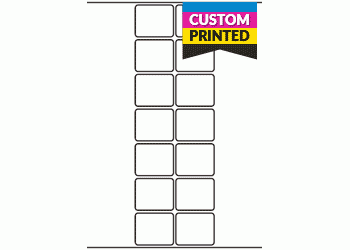 48mm x 40mm - Custom Printed Labels
