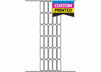 15mm x 46mm - Custom Printed Labels