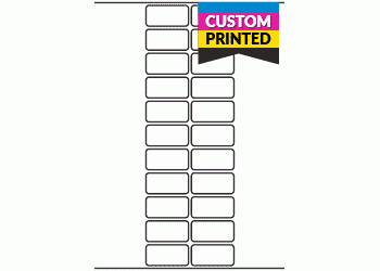 45mm x 22mm - Custom Printed Labels