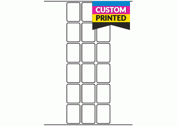 30mm x 43mm - Custom Printed Labels