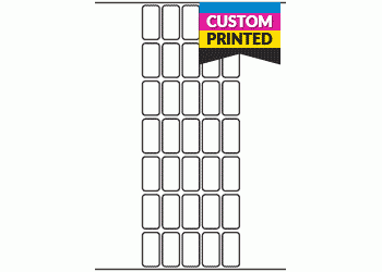 18mm x 36mm - Custom Printed Labels