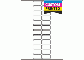 36mm x 18mm - Custom Printed Labels