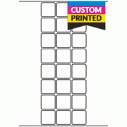 32mm x 32mm - Custom Printed Labels 