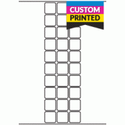 26mm x 26mm - Custom Printed Labels 