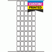 18mm x 25mm - Custom Printed Labels 