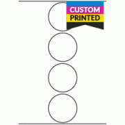 65mm dia Circle - Custom Printed Labels 