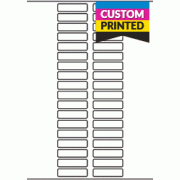 50mm x 13mm - Custom Printed Labels 