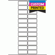 50mm x 21mm - Custom Printed Labels 