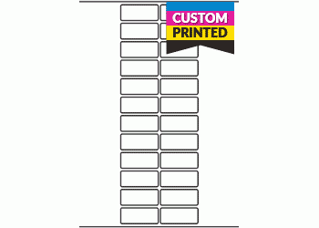 50mm x 21mm - Custom Printed Labels