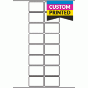 51mm x 34mm - Custom Printed Labels 