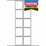 50mm x 55mm - Custom Printed Labels 