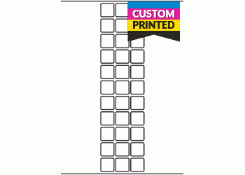 23mm x 23mm - Custom Printed Labels