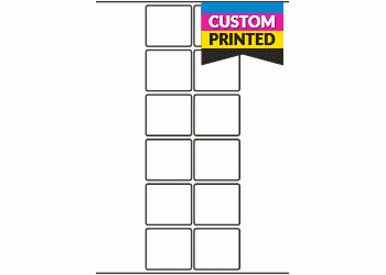 50mm x 45mm - Custom Printed Labels