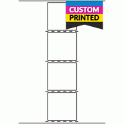 105mm x 100mm (with perforation) - Custom Printed Labels 