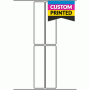 40mm x 160mm - Custom Printed Labels 