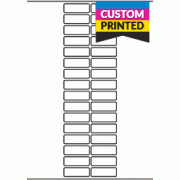 43mm x 15mm - Custom Printed Labels 