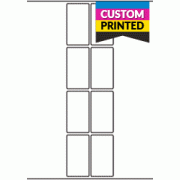 45mm x 84mm - Custom Printed Labels 