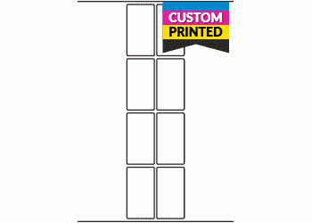 45mm x 84mm - Custom Printed Labels