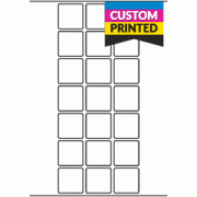 33mm x 33mm - Custom Printed Labels 